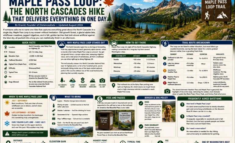 Maple Pass Loop: The North Cascades Hike That Delivers Everything in One Day