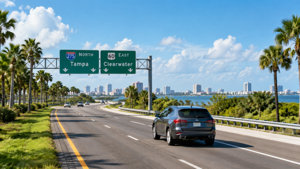 Orlando to Port Canaveral Distance