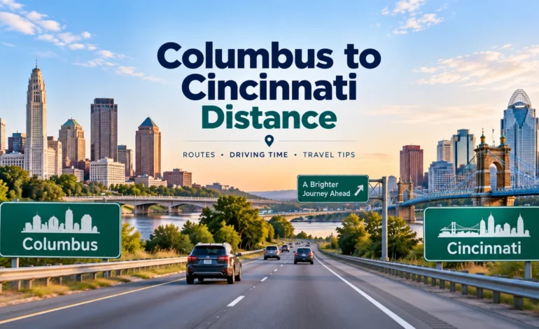 Columbus to Cincinnati Distance