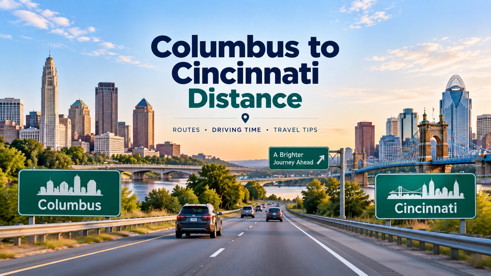 Columbus to Cincinnati Distance: What the Drive Down I-71 Actually Looks Like