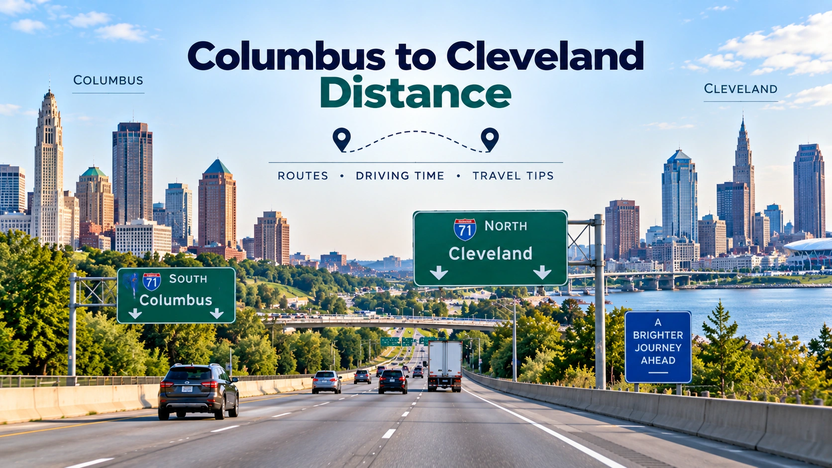 Columbus to Cleveland Distance: What to Expect on the I-71 Drive North