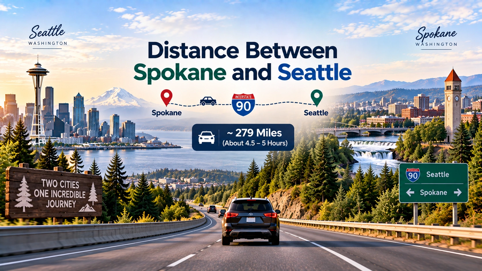 Distance Between Spokane and Seattle: The Full Breakdown