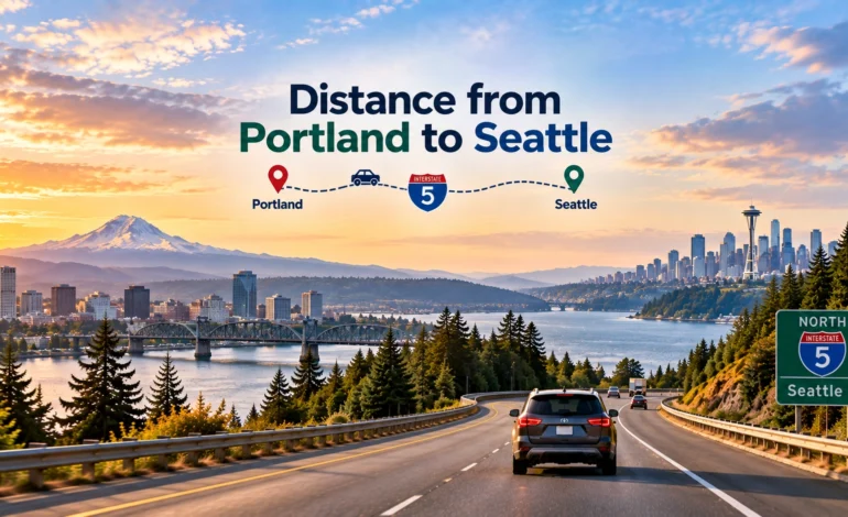 Distance From Portland to Seattle