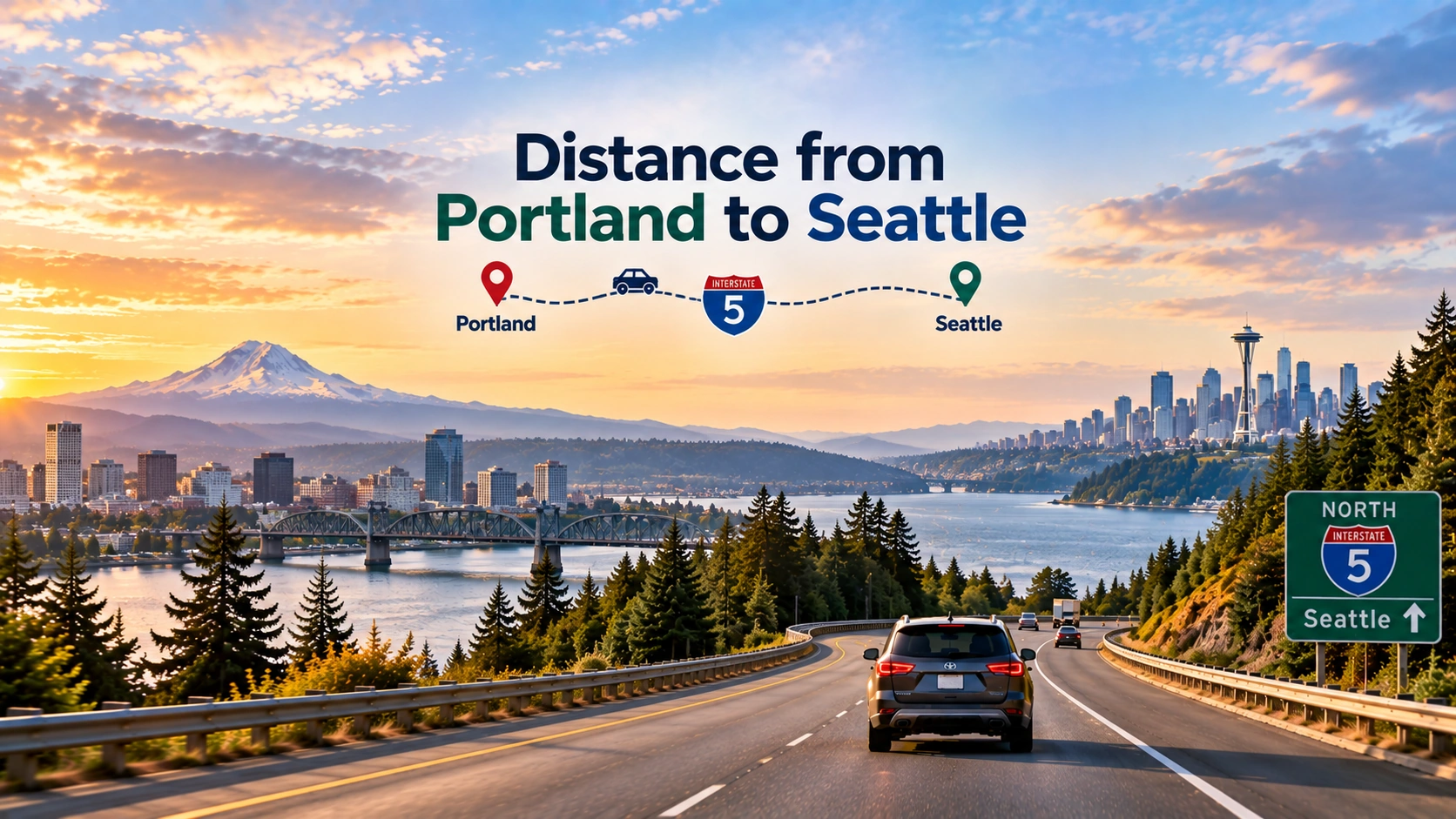 Distance From Portland to Seattle: The Full Breakdown