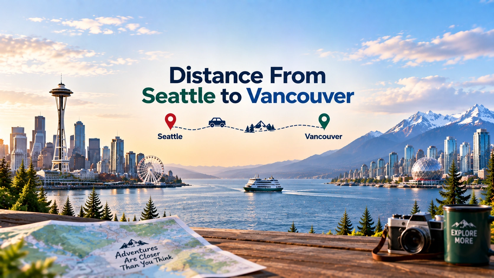 Distance From Seattle to Vancouver: The Full Breakdown