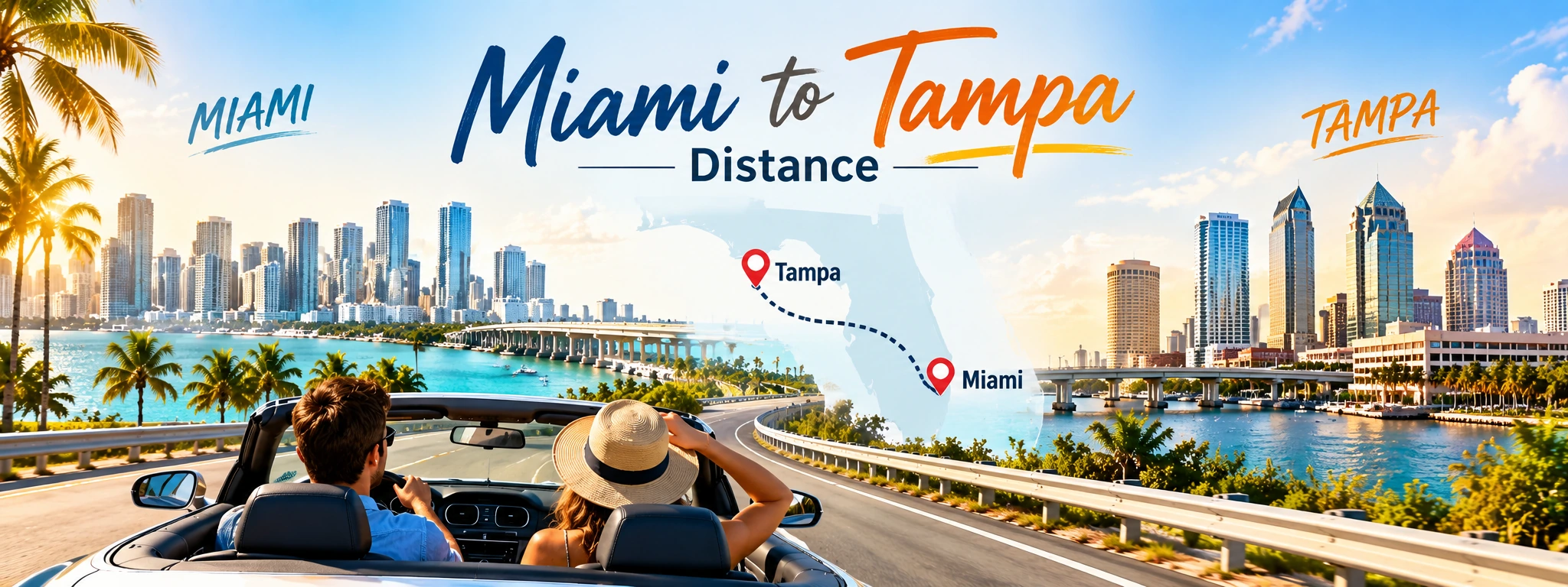 Miami to Tampa Distance: Miles, Route and Travel Time