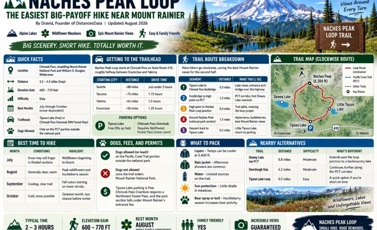 Naches Peak Loop: The Easiest Big-Payoff Hike Near Mount Rainier