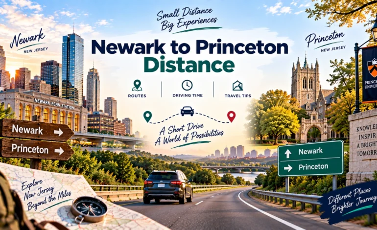 Newark to Princeton Distance