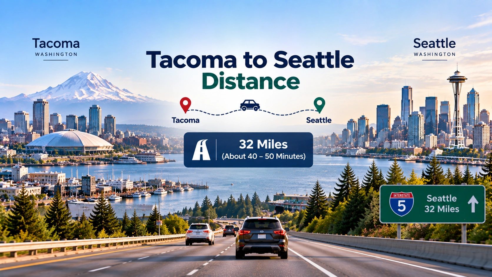 Tacoma to Seattle Distance: Is the Drive Even Worth the Traffic?