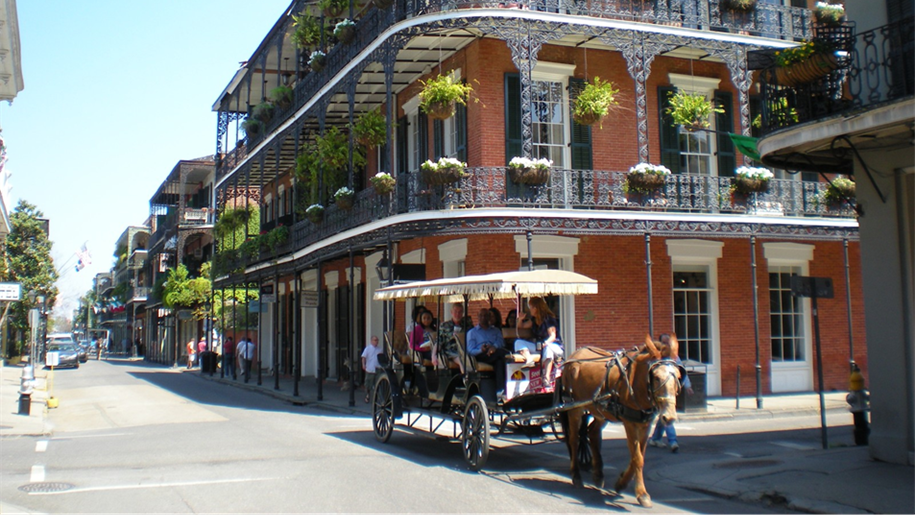 The French Quarter in New Orleans. Photo: Sami99tr / Wikimedia Commons (CC BY-SA 3.0).